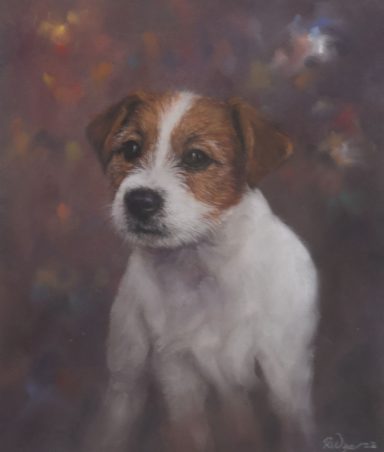 30) Puppy 28cm x 34cm